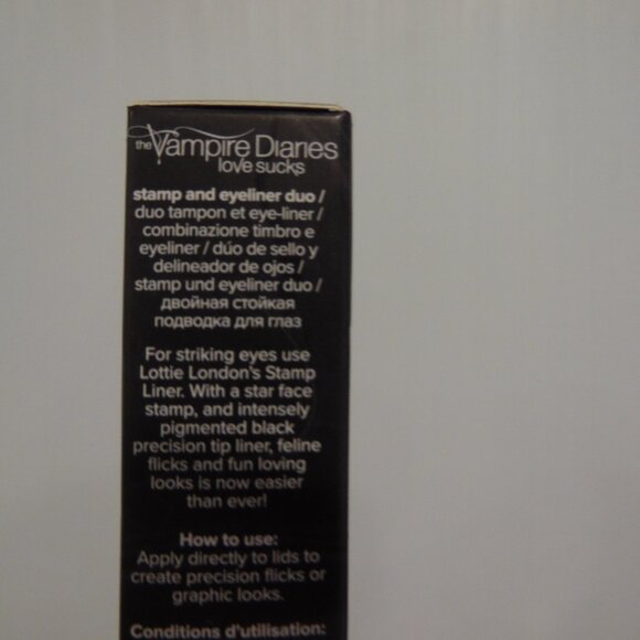 Lottie London with The Vampire Diaries Love Sucks Star Stamp and Eyeline… - Picture 6 of 7